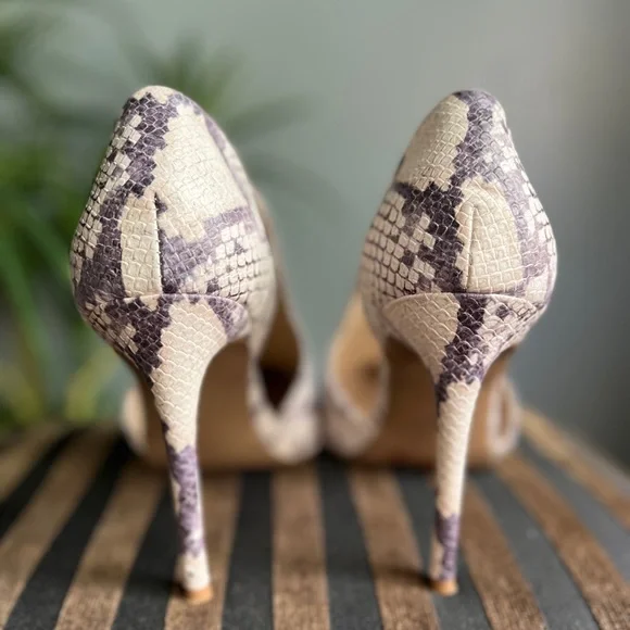 Steve Madden Elegant Snakeskin Patterned Heels size 10 - Picture 4 of 10